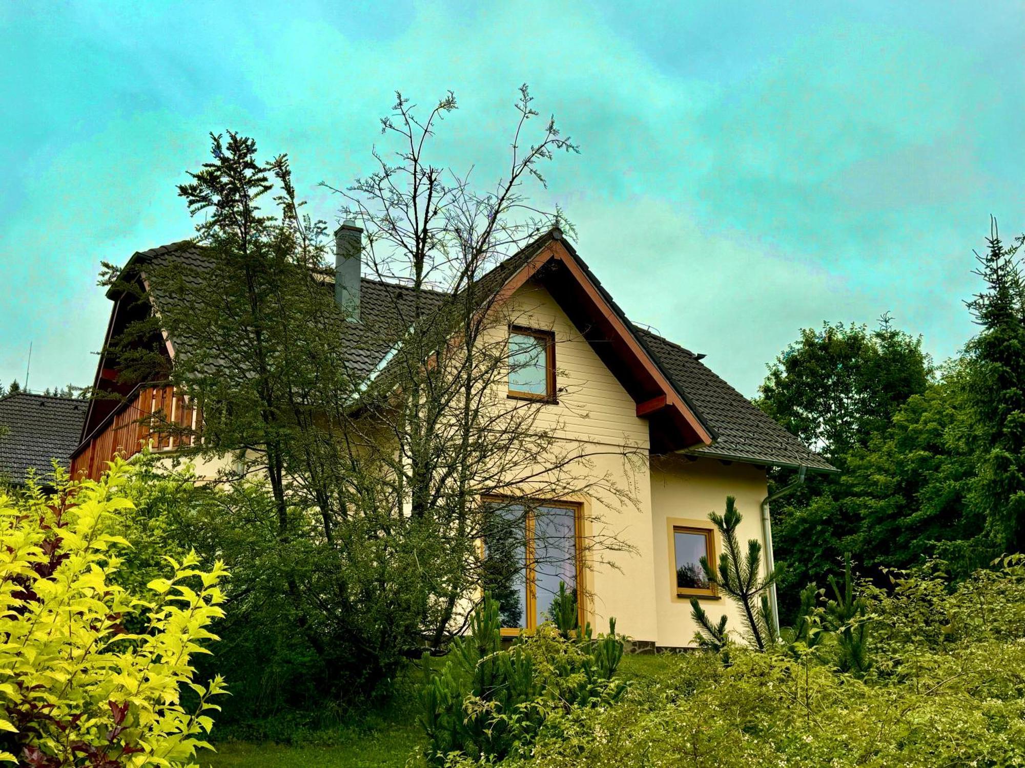 Villa Slupecna Lipno nad Vltavou Ngoại thất bức ảnh